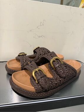 Sam Edelman Elowen Woven Double Strap Sandals